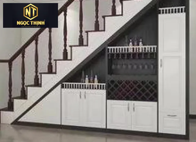 Xưởng Nội Thất Ngọc Thịnh Long Thành - Tủ gầm cầu thang hot 2023 mà bạn không thể bỏ qua